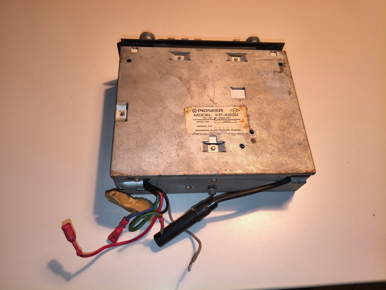 Pioneer KP-4200, Ophalen