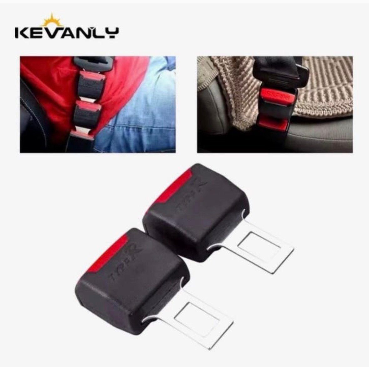 2 Stks/set Auto Veiligheidsgordel Gesp Verlenging Clip, Verzenden