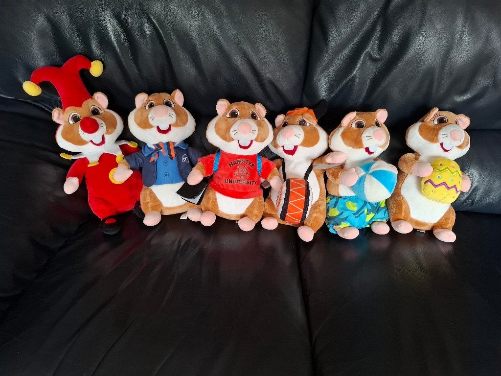 AH Hamsters Albert Heijn knuffels, Ophalen of Verzenden, Zo goed als nieuw, Overige typen