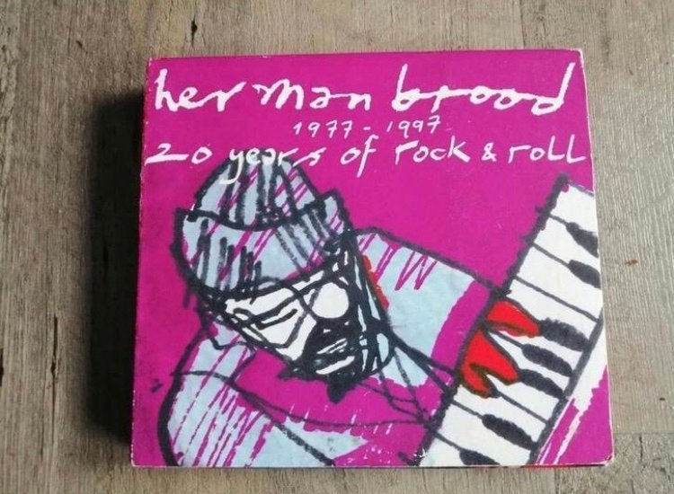 Herman Brood - 20 Years of Rock & Roll (1977-1997) CD, Ophalen of Verzenden, Zo goed als nieuw, Inclusief boekje, Classic Rock