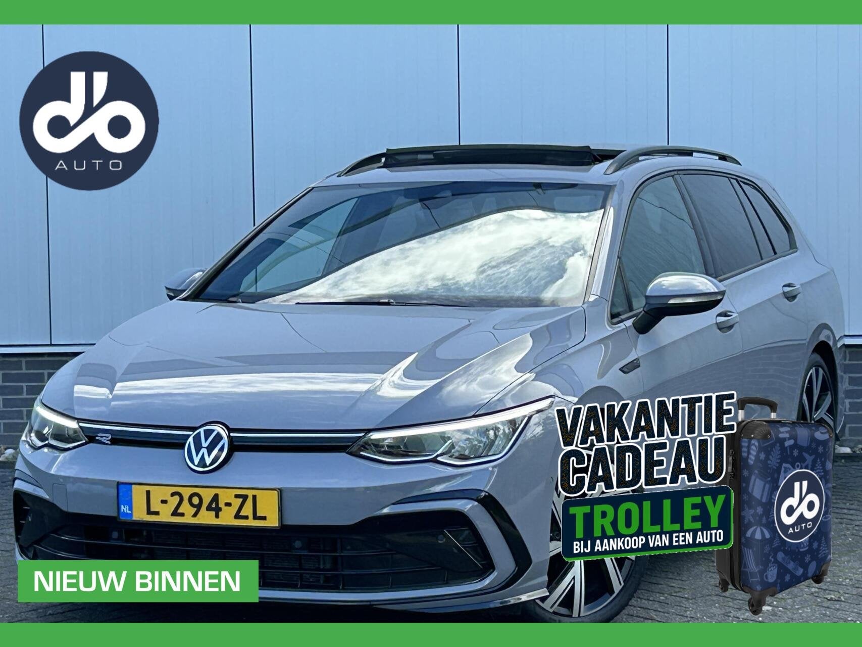 Volkswagen Golf Variant 1.5 DSG AUTOM. 150pk eTSI R-Line PAN, Auto's, 1325 kg, 4 cilinders, 150 pk, Origineel Nederlands