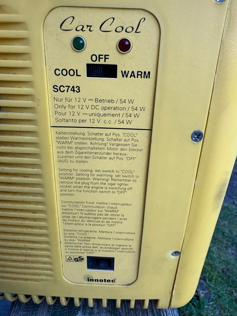 Car Cool SC743 18 Liter 12V Koelbox - Warm & Koud, Ophalen of Verzenden, Gebruikt, Koelbox, Elektrisch