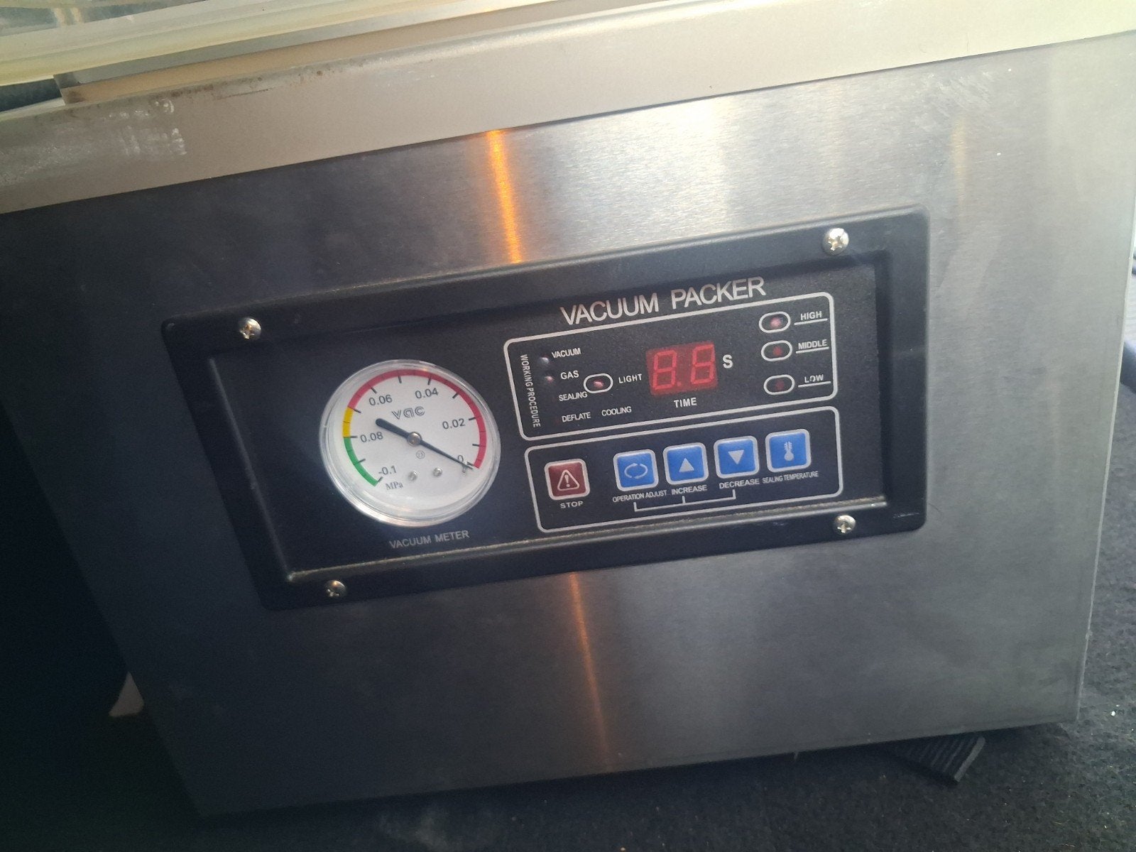 Vacuümverpakkingsmachine DZ600T - 300W, Ophalen of Verzenden