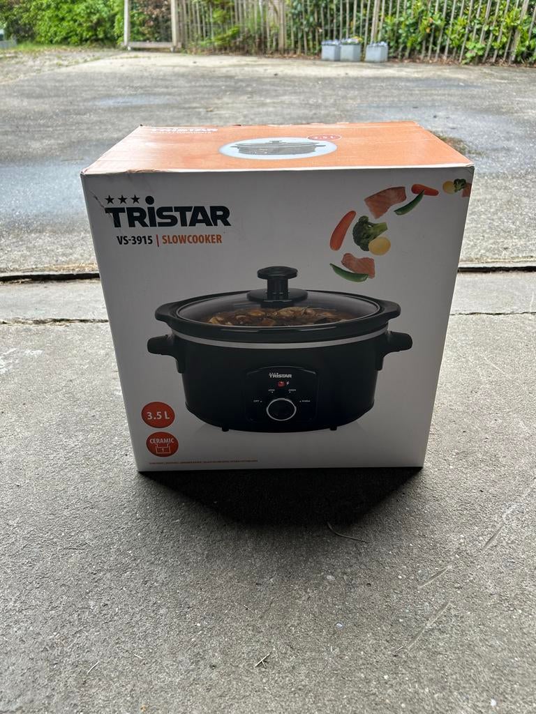 Tristar VS-3915 Slowcooker 3.5L - Nieuw in doos, Witgoed en Apparatuur, Slowcookers, Ophalen, Nieuw