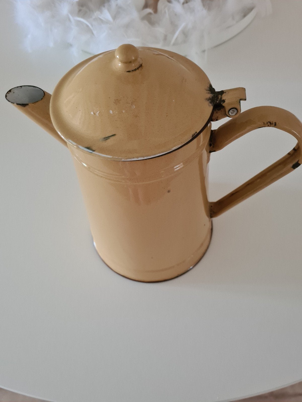 Koffie pot beige, Ophalen of Verzenden