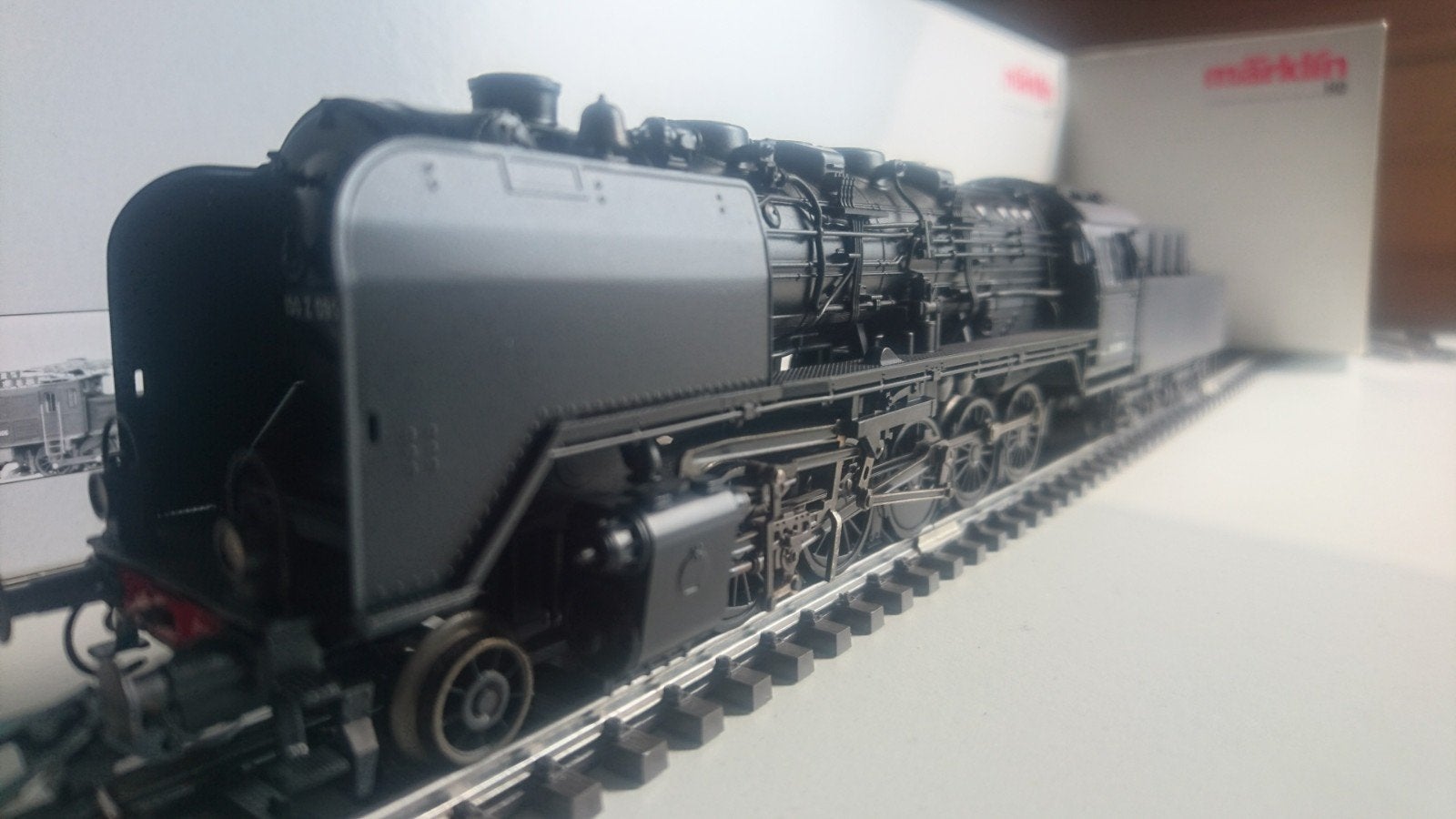 Marklin - Stoomloc Serie 150 Z, SNCF - Mfx+Geluid+Rook, Ophalen, Wisselstroom, Locomotief, Zo goed als nieuw