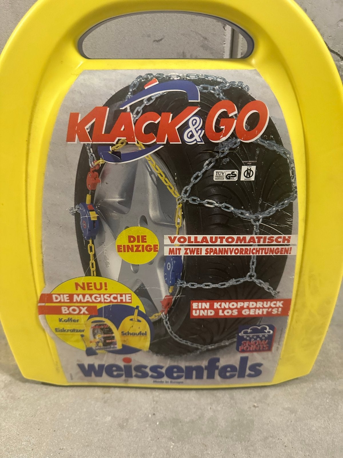 Weissenfels Klack & Go M40 Sneeuwkettingen, Ophalen of Verzenden, Nieuw