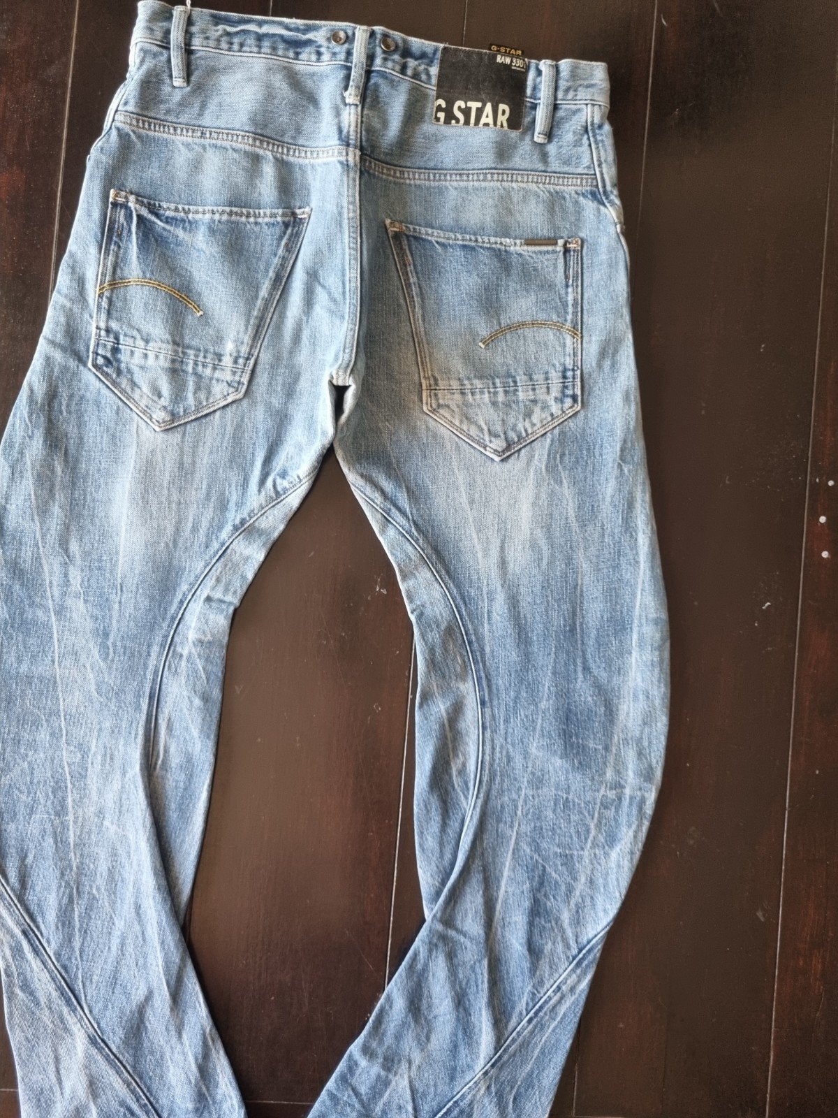 CLASSIC G STAR RAW ARC 3D LOOSE TAPERED BRACES JEANS 32/32!!, Blauw, W32 (confectie 46) of kleiner, Ophalen of Verzenden, Zo goed als nieuw