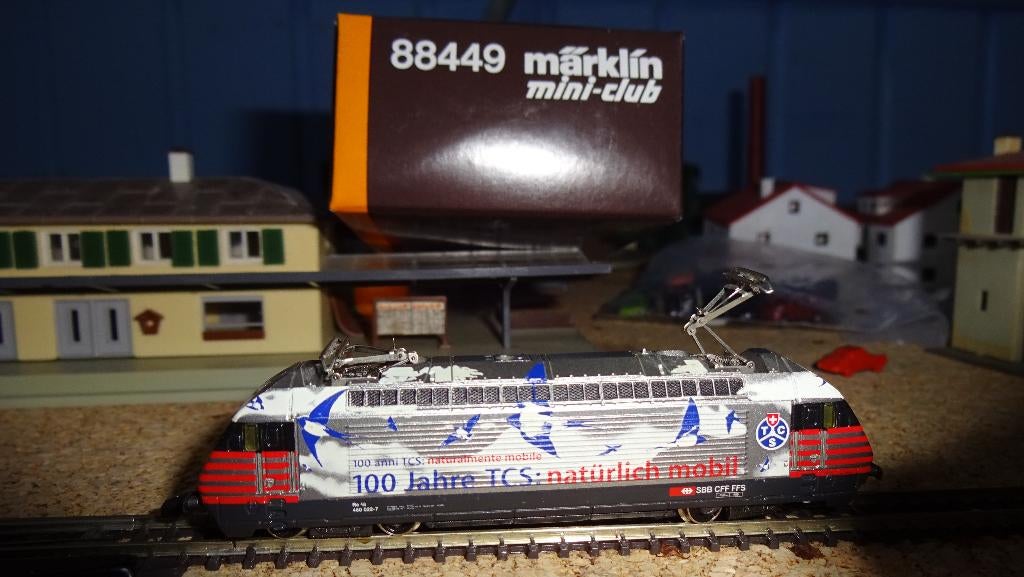 marklin z marklin miniclub spoor z., Hobby en Vrije tijd, Wisselstroom, Gebruikt, Locomotief, Verzenden