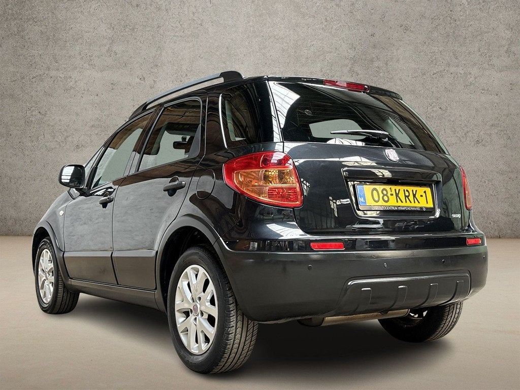 Fiat Sedici 1.6-16V Dynamic Sport Automaat (AIRCO, LOGISCH N, Auto's, Stof, Gebruikt, Zwart, 4 cilinders