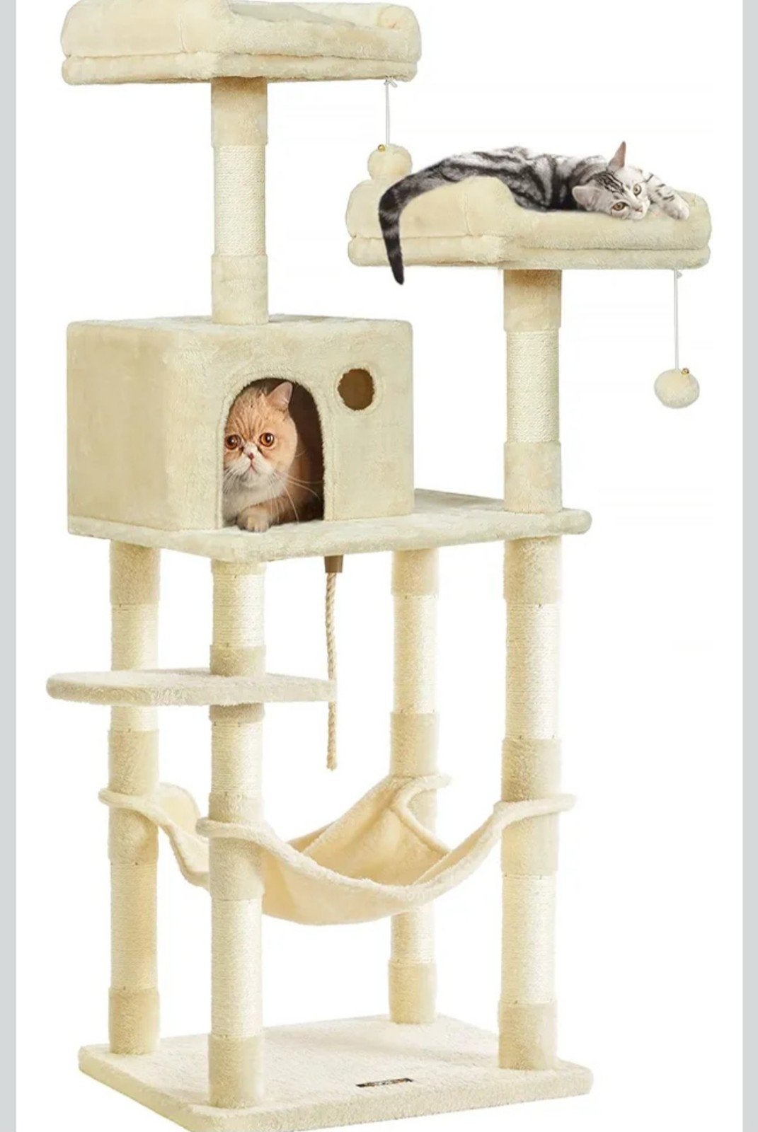 FEANDREA krabpaal, kattentoren 143 cm, Nieuw in doos!, Ophalen of Verzenden, Nieuw, Krabpaal