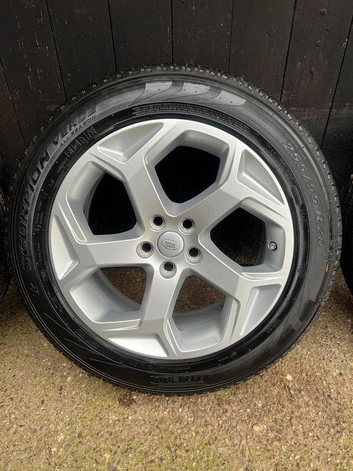 Originele land range rover sport vogue all-season 20? 5x120, Niet ingevuld, 255 mm, Verzenden, Banden en Velgen