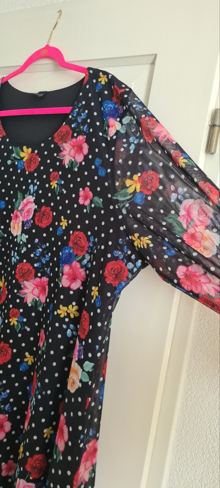 YOEK polkadot A-lijn tuniek NIEUW maat XXL 54/56❤️, Kleding | Dames, Yoek, Verzenden, Nieuw, Blouse of Tuniek