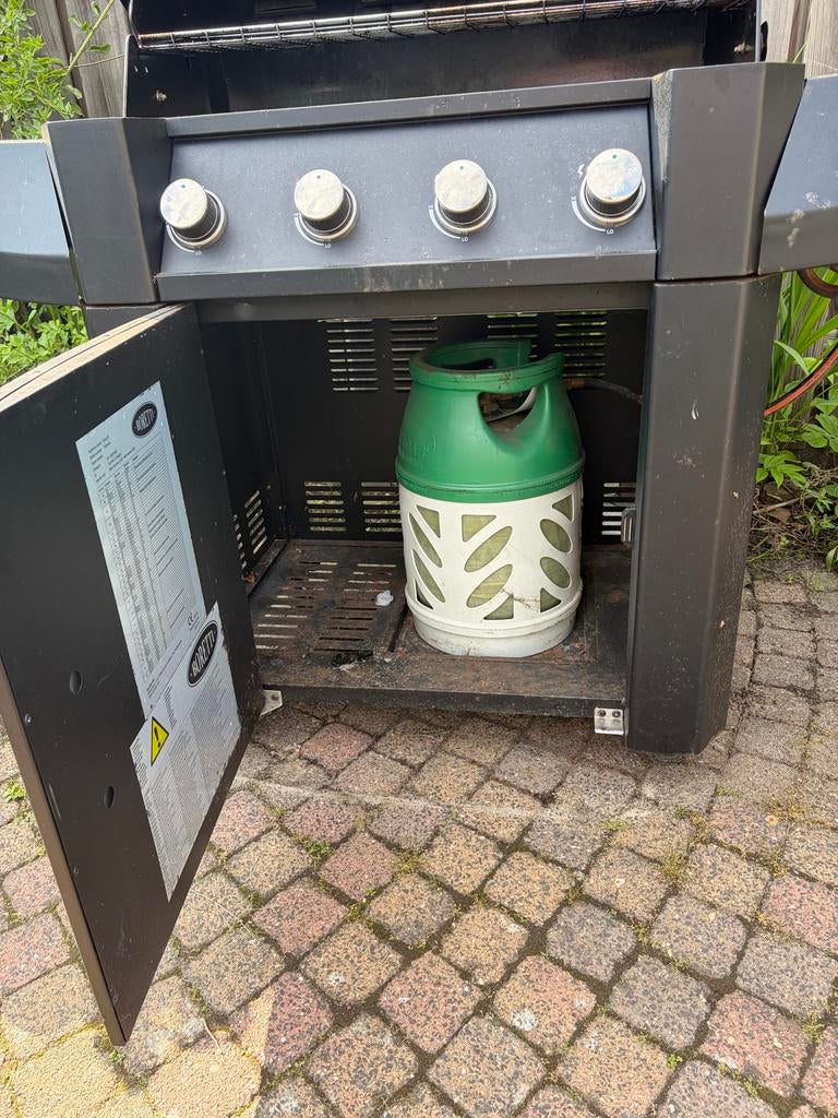 Boretti buitenkeuken met tepanyaki plaat - Zeer goede staat, Tuin en Terras, Buitenkeukens, Ophalen of Verzenden, Zo goed als nieuw