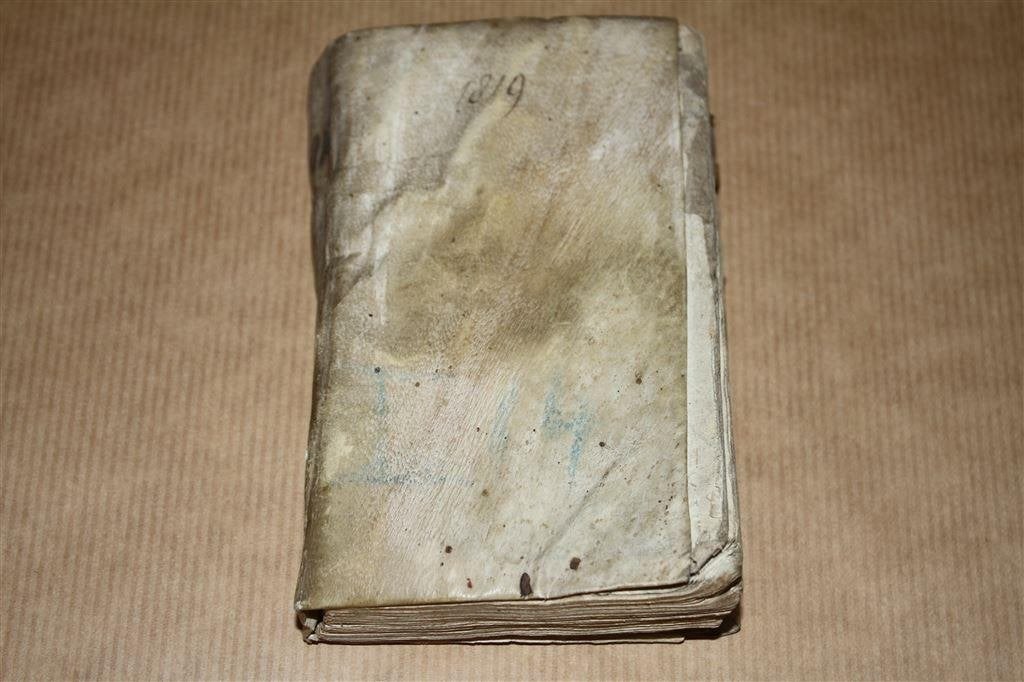 Vriesch Kantoor Almanak of Tydwyzer - 1819 !!, Ophalen of Verzenden