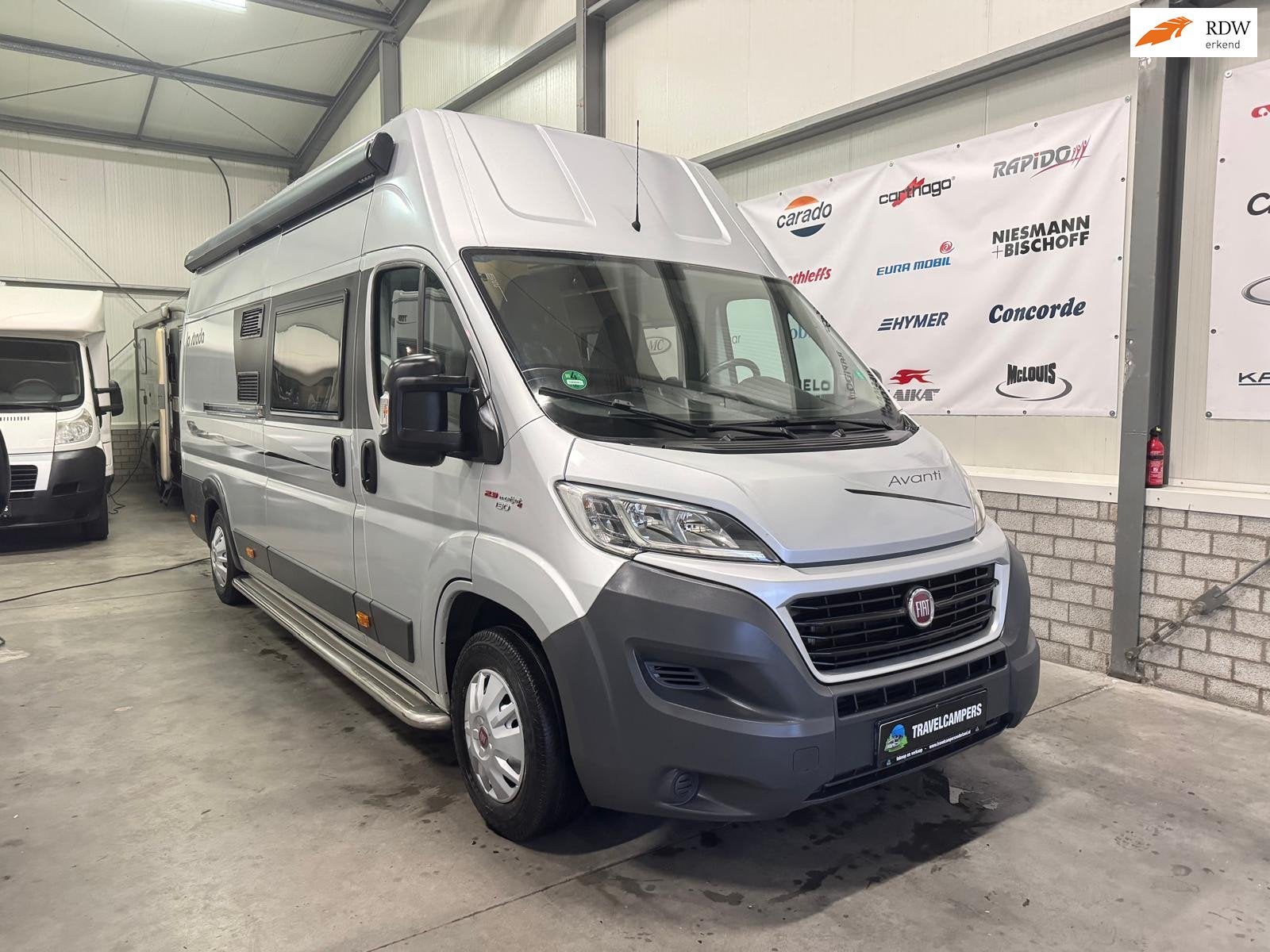 La Strada Avanti - Premium - Motor Airco - 2018, Buscamper of Camperbus, Travelcampers, Airconditioning, Bedrijf
