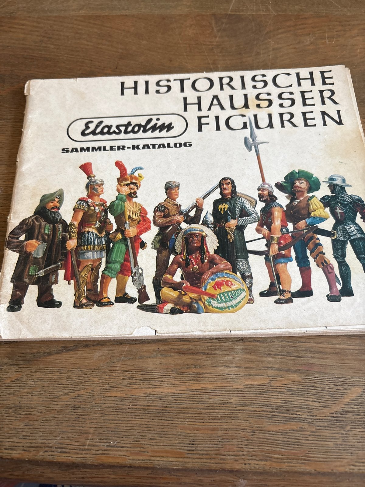 Elastolin Hausser Figuren Catalogus - Historische Figuren, Ophalen of Verzenden