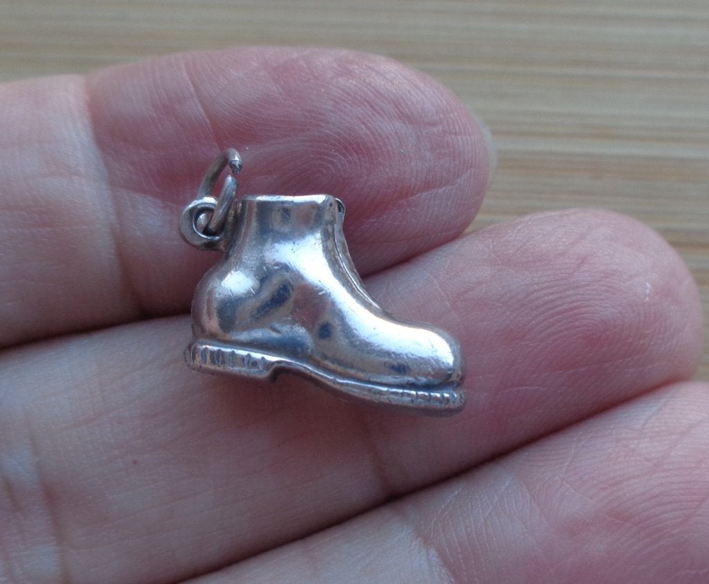 zilveren vintage bedel schoen [101], Overige merken, Verzenden, Zo goed als nieuw, 1 bedel