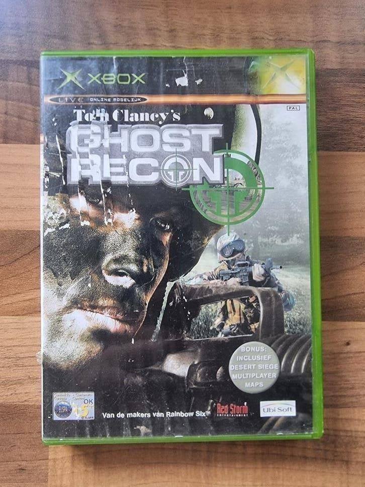 Tom Clancy's Ghost recon, Spelcomputers en Games, Games | Xbox Original, Vanaf 18 jaar, Shooter, 1 speler, Ophalen of Verzenden
