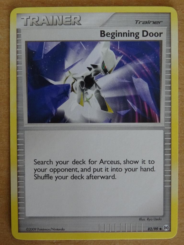 Pokémonkaart Trainer Beginning Door 82/99 >Snelle Verzending, Ophalen of Verzenden, Zo goed als nieuw, Losse kaart