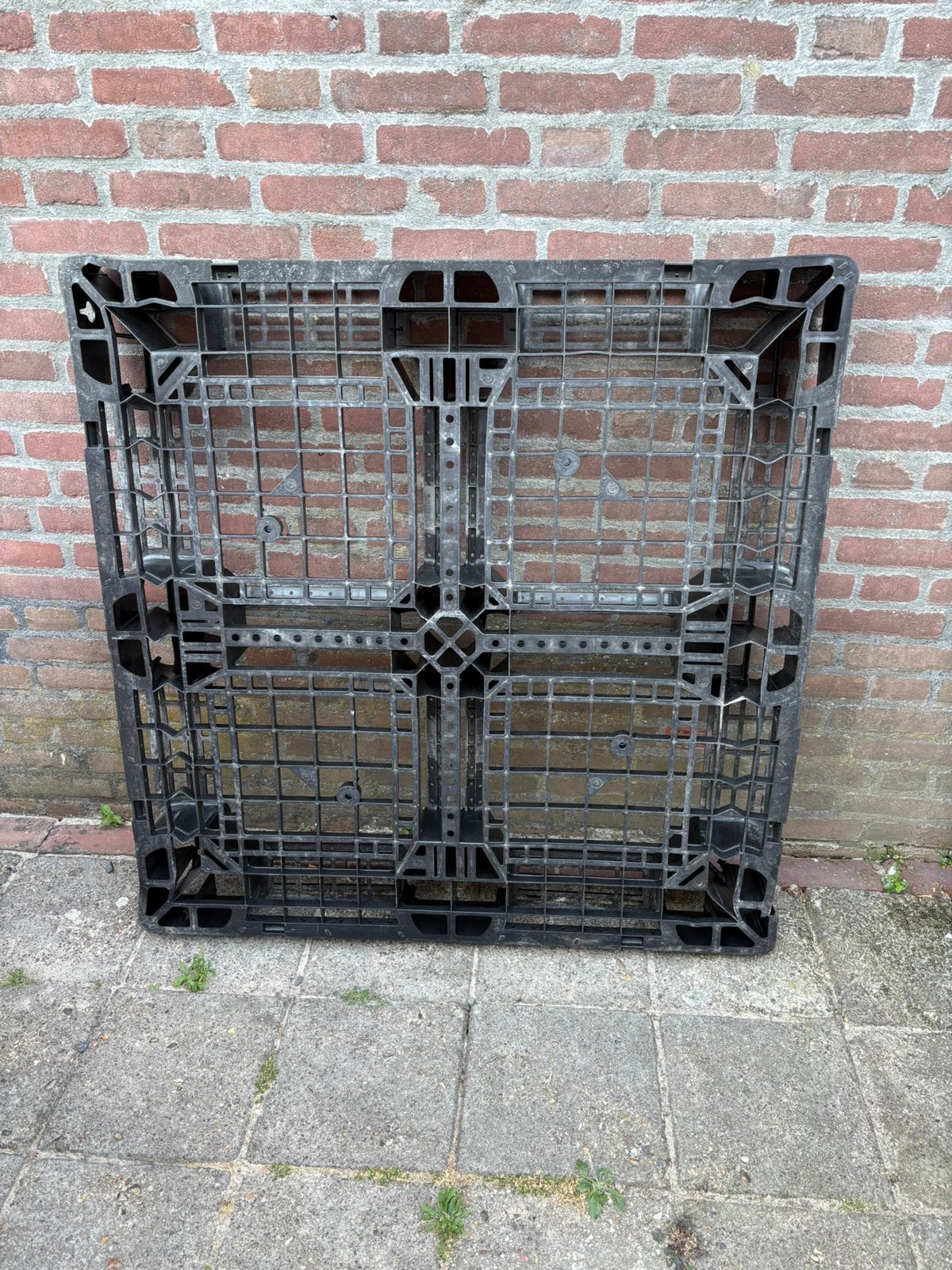 Kunststof pallet ong 110x110, Ophalen, Gebruikt, 100 cm of meer, 60 cm of meer
