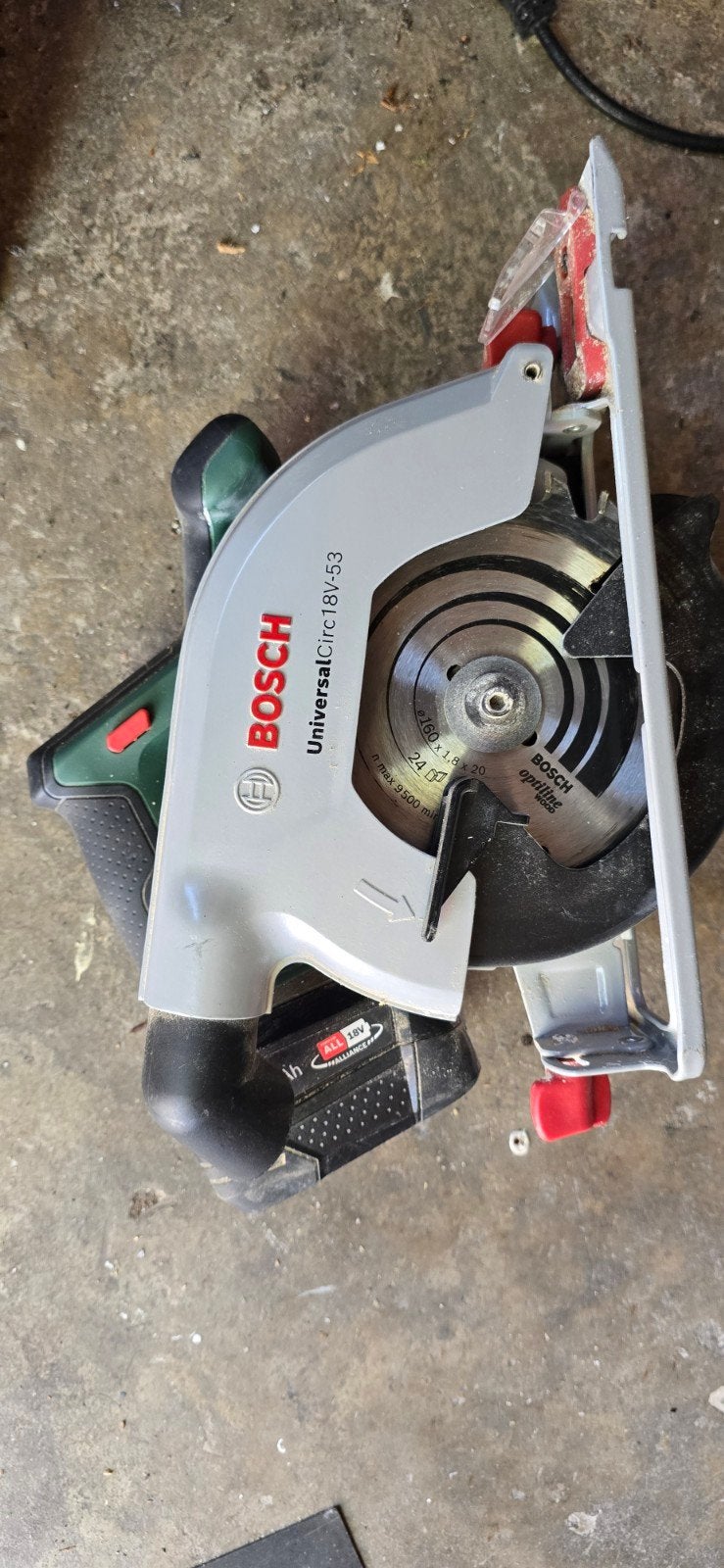 Bosch Accu Gereedschap Set: Decoupeerzaag, Cirkelzaag, Accu, Gebruikt, Info@bosch.com, Verzenden, Robert-Bosch-Platz 1, 70839 Gerlingen, Germany