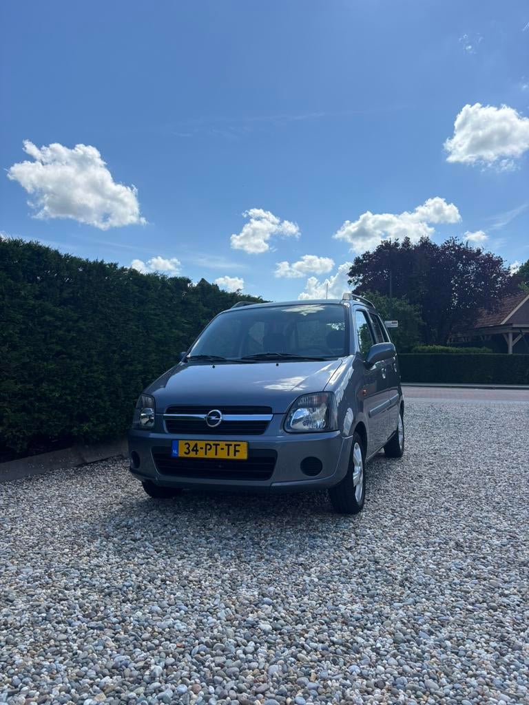 Opel Agila 1.2 16V Twinport 2004 Grijs, Auto's, Opel, Particulier, Agila, Benzine, C, Hatchback, Handgeschakeld, Origineel Nederlands