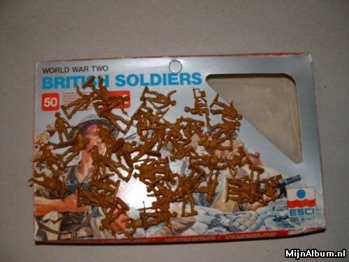 1/72 soldaatjes Esci en Airfix, Ophalen of Verzenden, Zo goed als nieuw, 1:50 of kleiner, Figuur of Figuren
