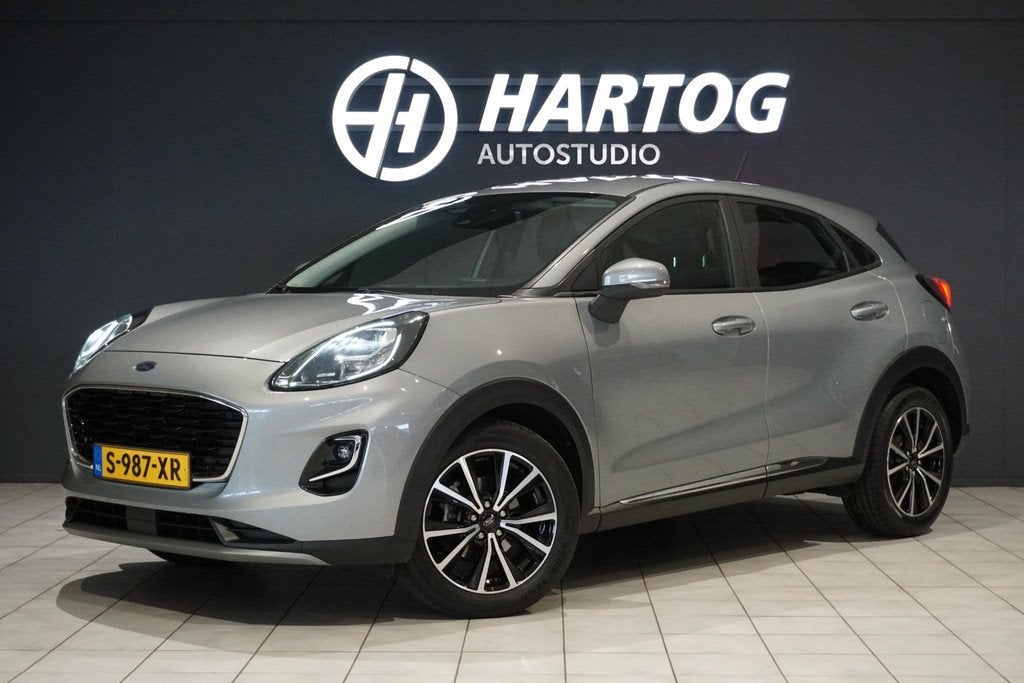 Ford Puma 1.0 EcoBoost Hybrid Titanium X + STOELMASSAGE / WI, Voorwielaandrijving, Euro 6, 23 km/l, Handgeschakeld