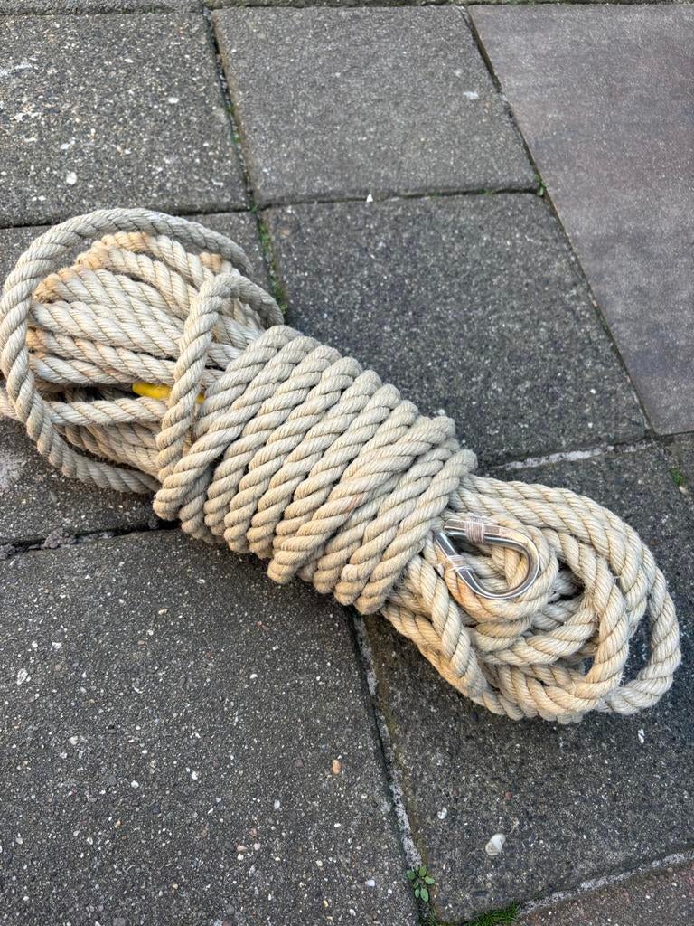 Ankertouw 25 meter, Watersport en Boten, Ophalen of Verzenden, Zo goed als nieuw, Overige typen