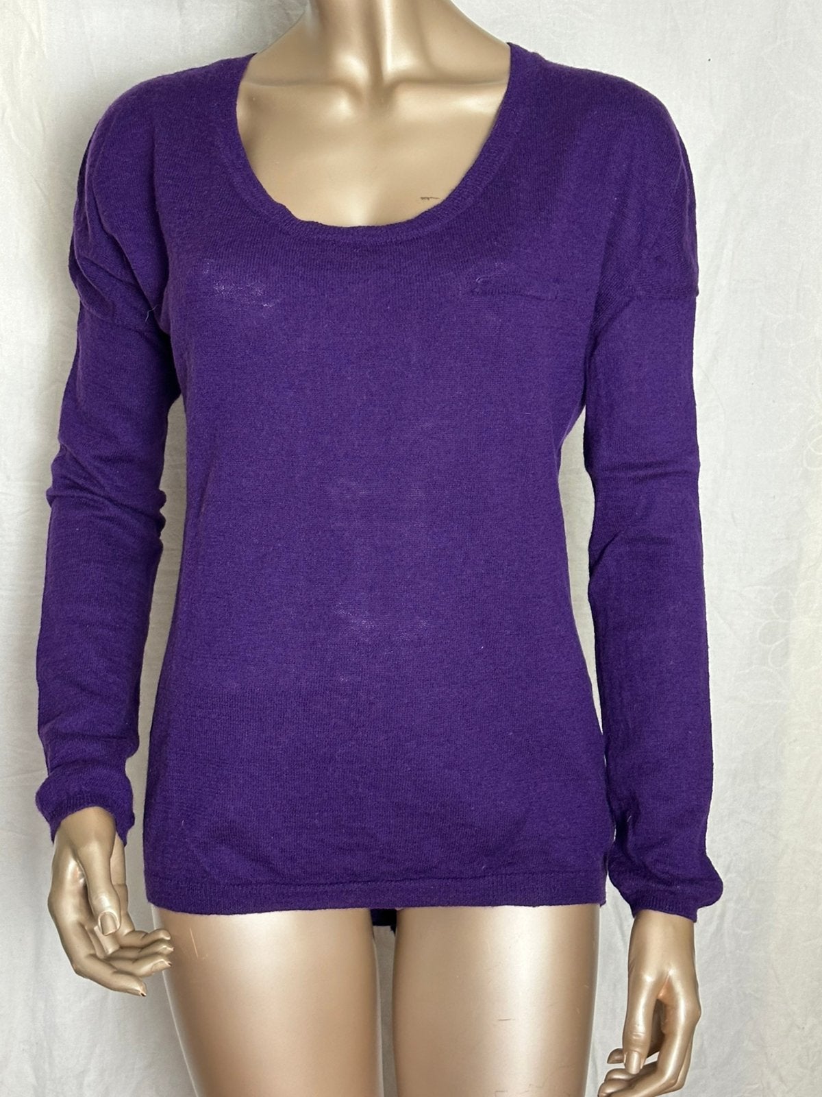 Gerard Darel trui maat S Lana Cashmere, Kleding | Dames, Truien en Vesten, Verzenden, Zo goed als nieuw, Maat 38/40 (M), Paars