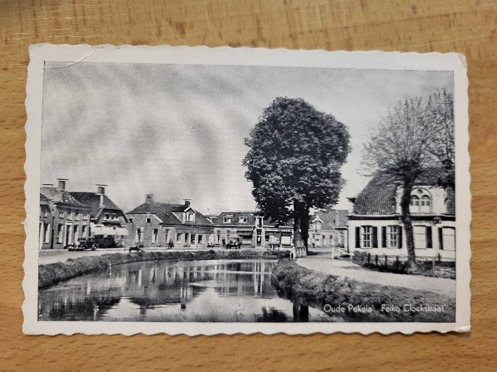 ansicht OUDE PEKELA Clockstraat, Ophalen of Verzenden, Voor 1920, Groningen