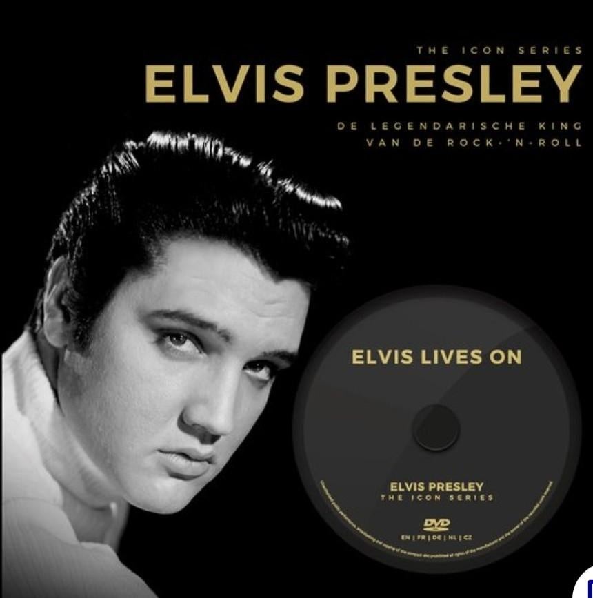 Elvis Presley: The Icon Series - Elvis Lives On DVD, Alle leeftijden, Ophalen of Verzenden, Nieuw in verpakking, Documentaire