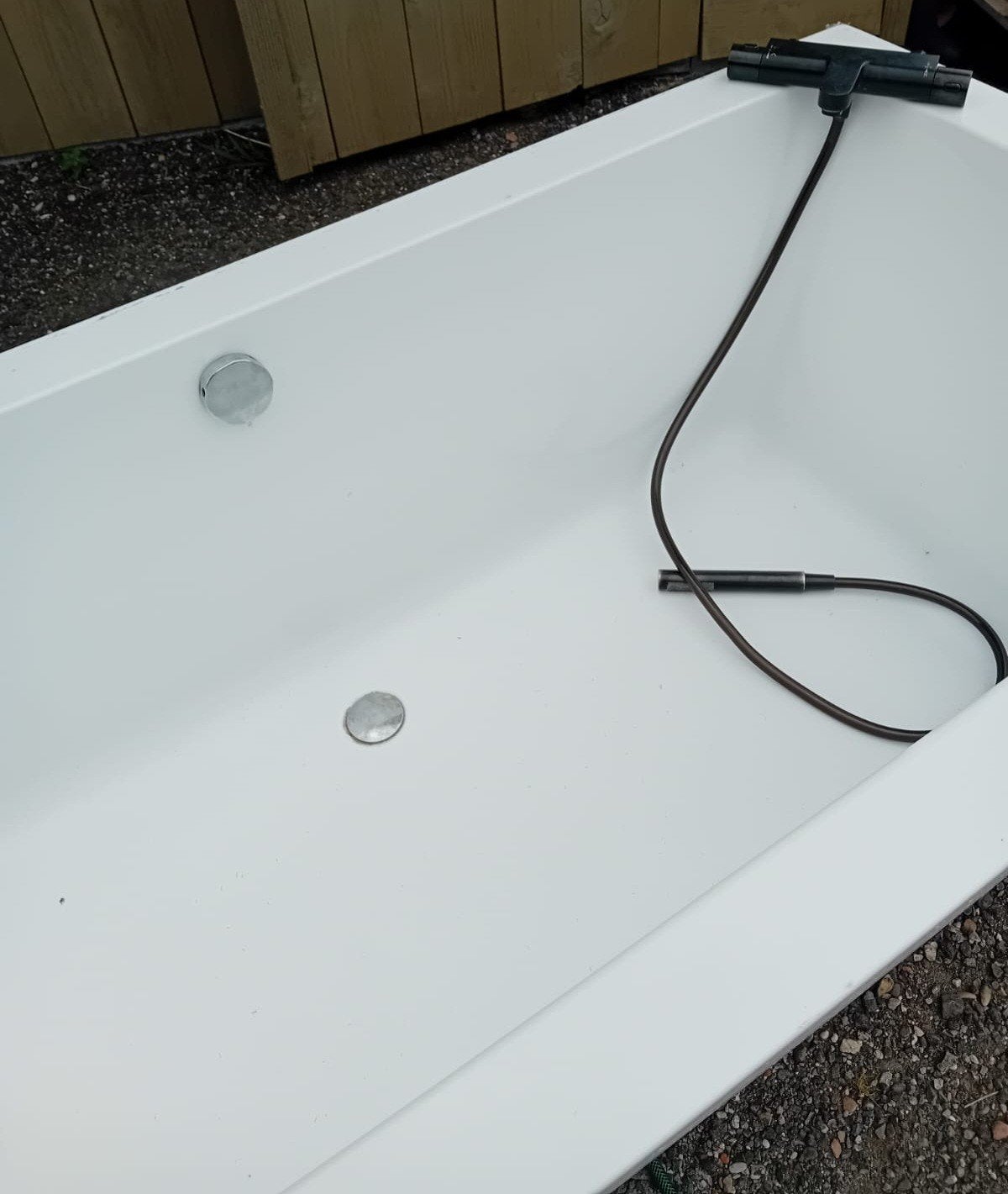 Ligbad met kraan, Ophalen, Gebruikt