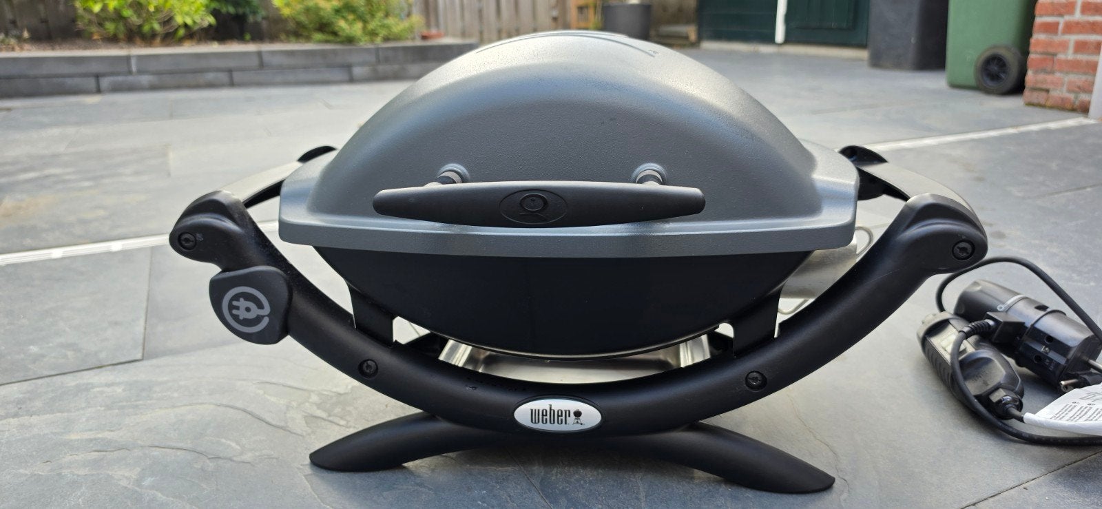 Weber Q1400 elektrische BBQ met accessoire, Ophalen, Zo goed als nieuw, WEBER BBQ