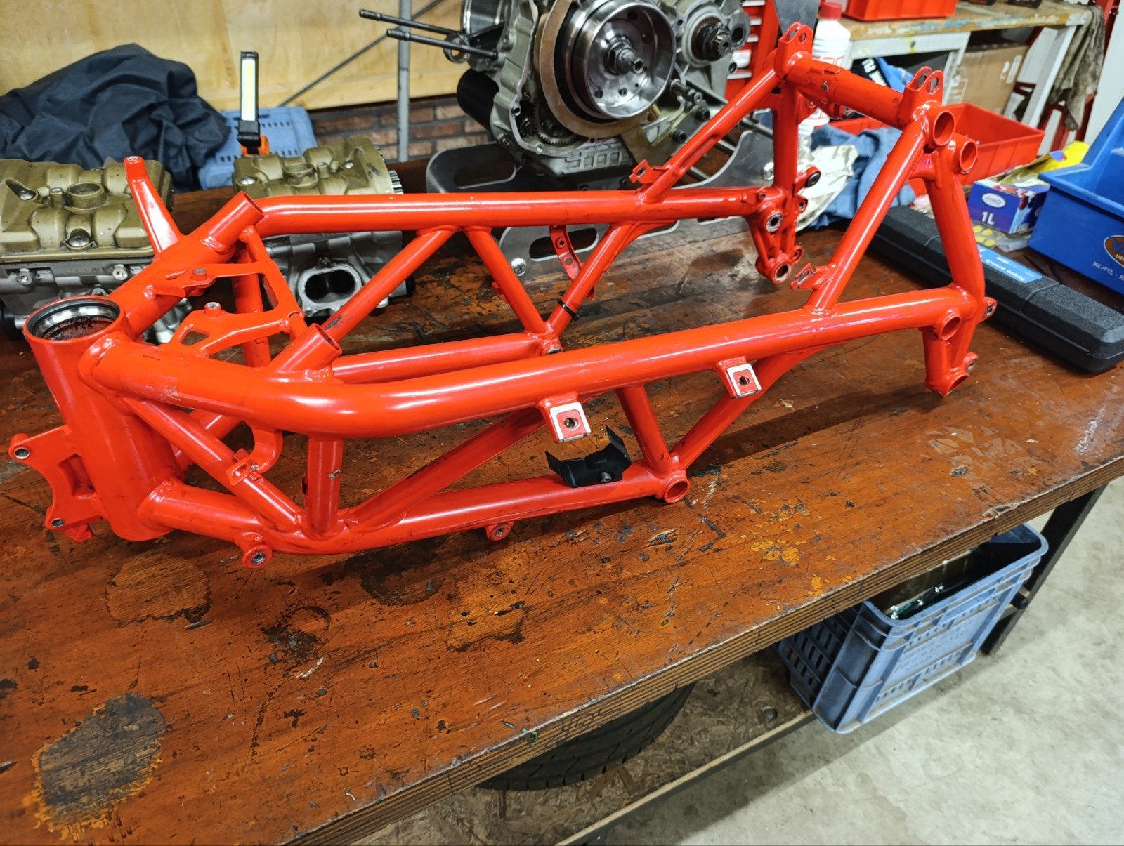 Ducati 1098 848 1198 frame (zonder kenteken), Ophalen of Verzenden