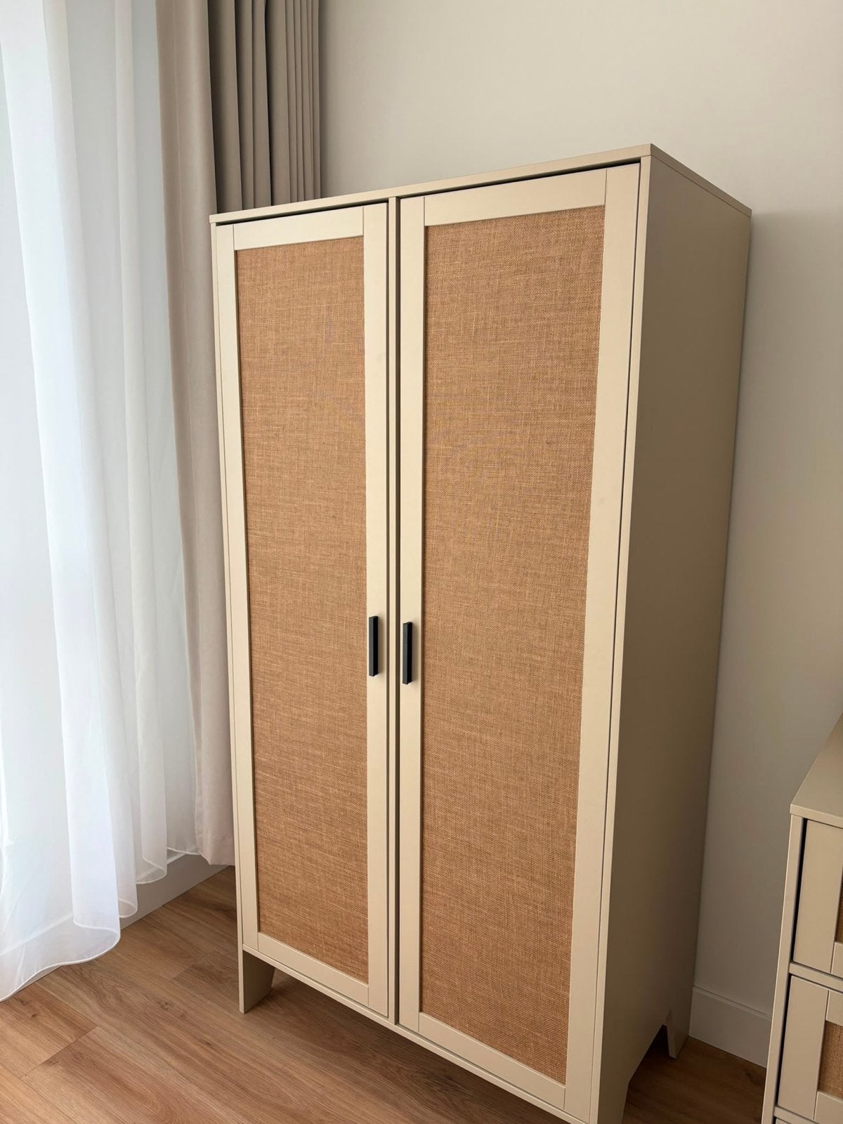 Complete Babykamer Set: Ledikant, Commode en Kast, Ophalen, Kast, 50 tot 70 cm, 105 cm of meer