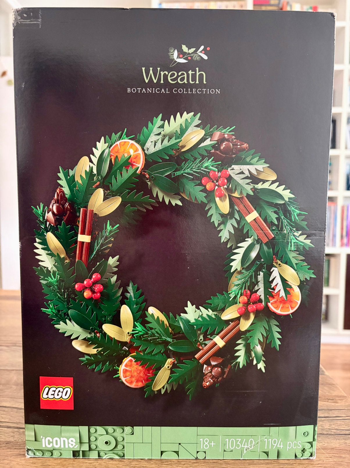 LEGO Botanicals Krans 10340, Gebruikt, Lego, Ophalen of Verzenden, Compleet