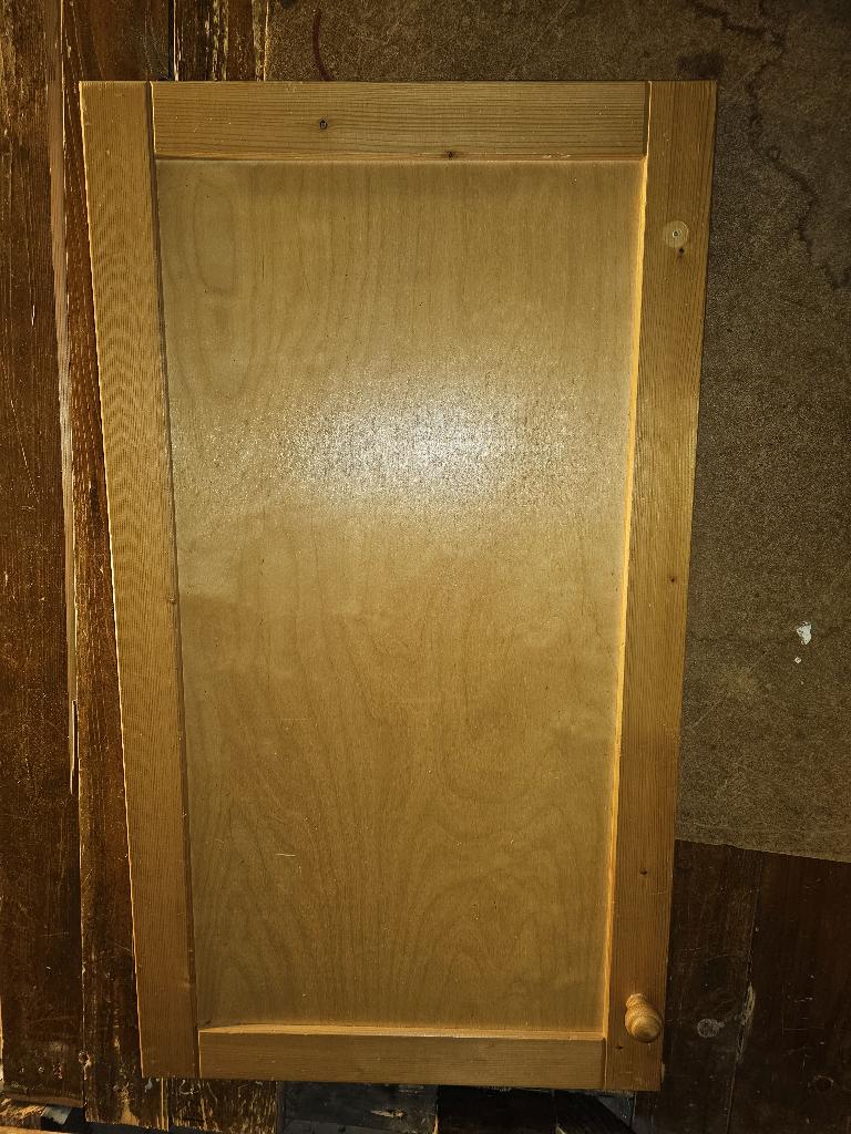 Wedeka  bureaublad en kastdeur voor wandkast massief grenen, Huis en Inrichting, Ophalen, Minder dan 150 cm, Minder dan 100 cm