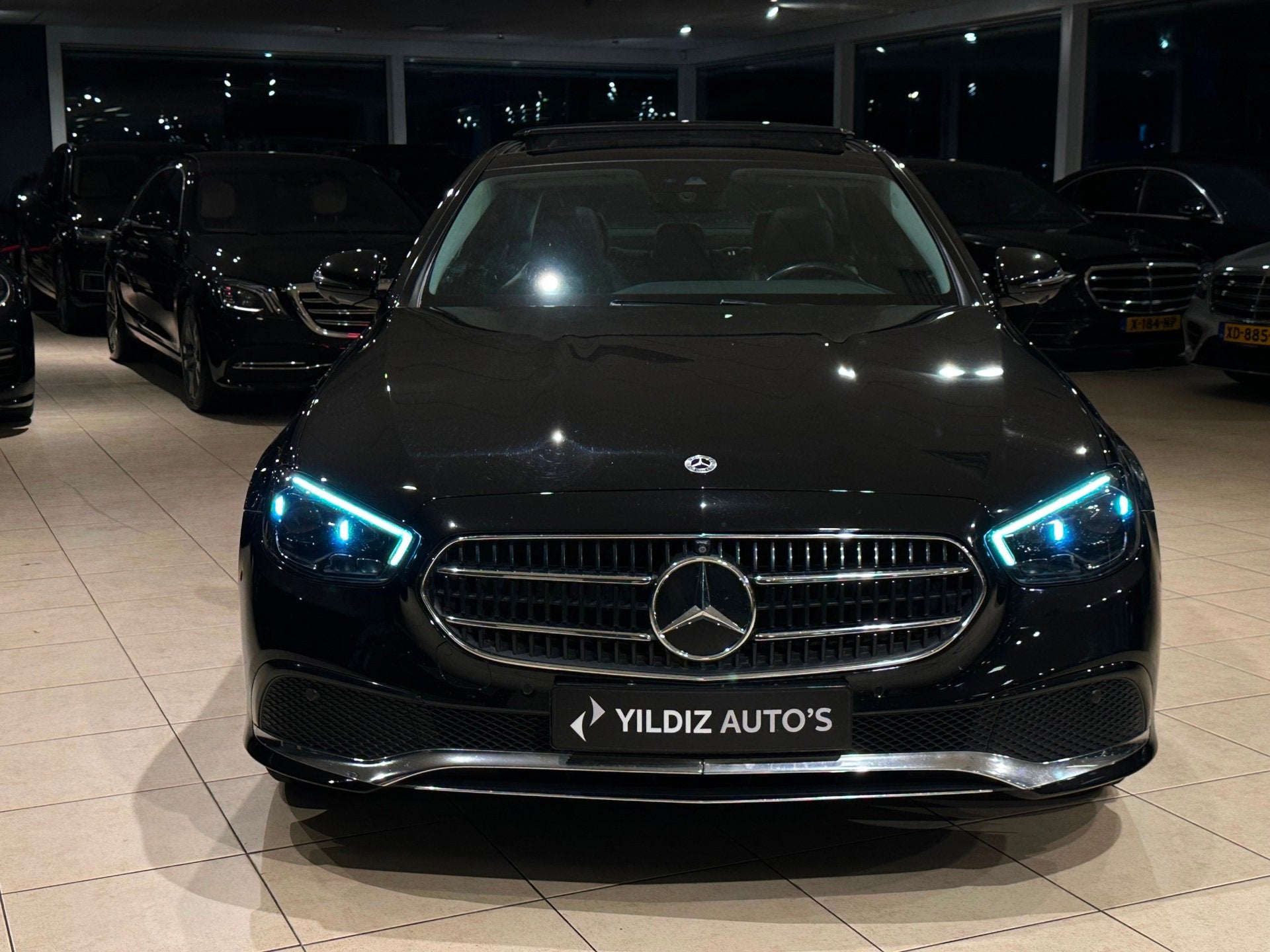Mercedes-Benz E-klasse E300 de Luxury/Pano/Memory/Burmest/Ke, Auto's, Mercedes-Benz, Achterwielaandrijving, Gebruikt, 4 cilinders