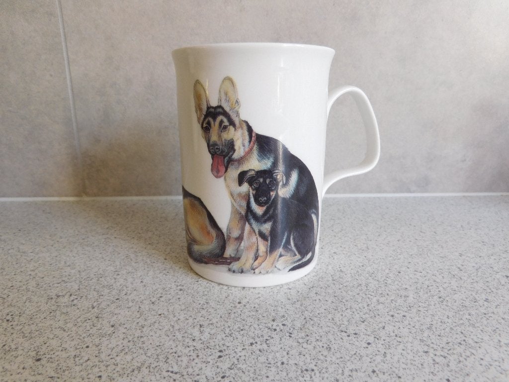 Mok Fine Bone China Dog Lovers Herder Roy Kirkham, Overige merken, Zo goed als nieuw, Overige stijlen, Porselein