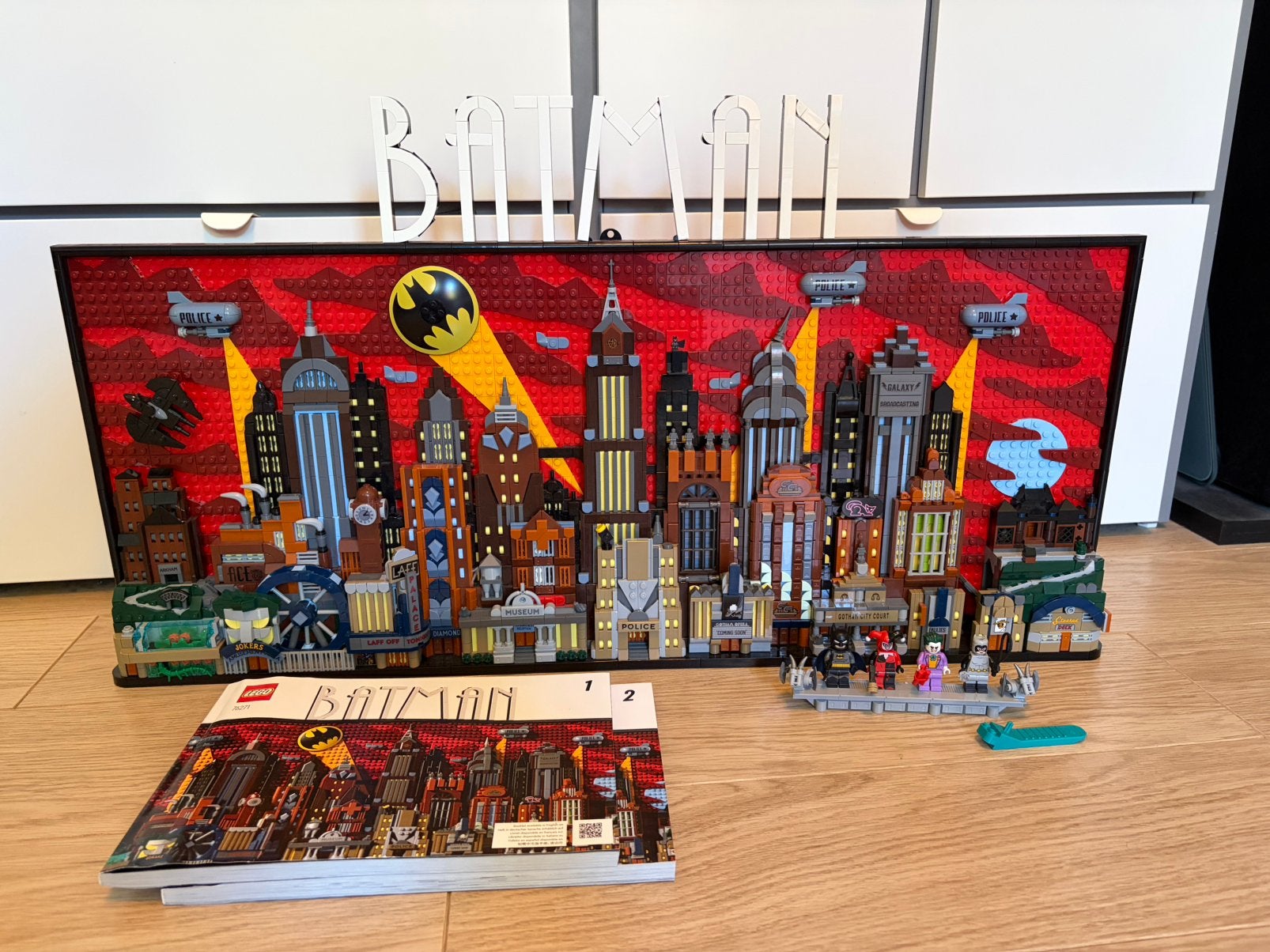 Lego Batman: 76271 Gotham city skyline, Lego, Ophalen of Verzenden, Zo goed als nieuw, Compleet