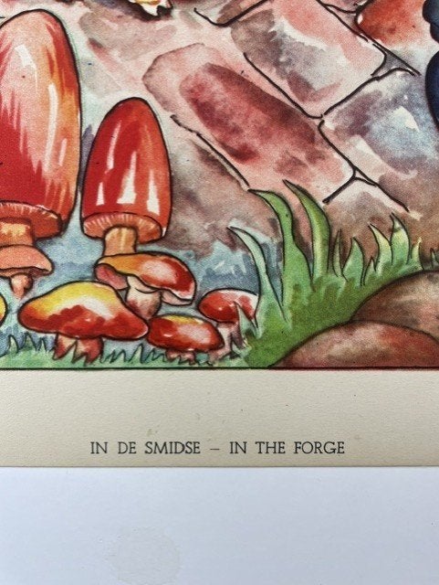 poster door illustratrice Greetje Knoone voor kinderboeken, Ophalen of Verzenden, Zo goed als nieuw, A1 t/m A3, Film en Tv