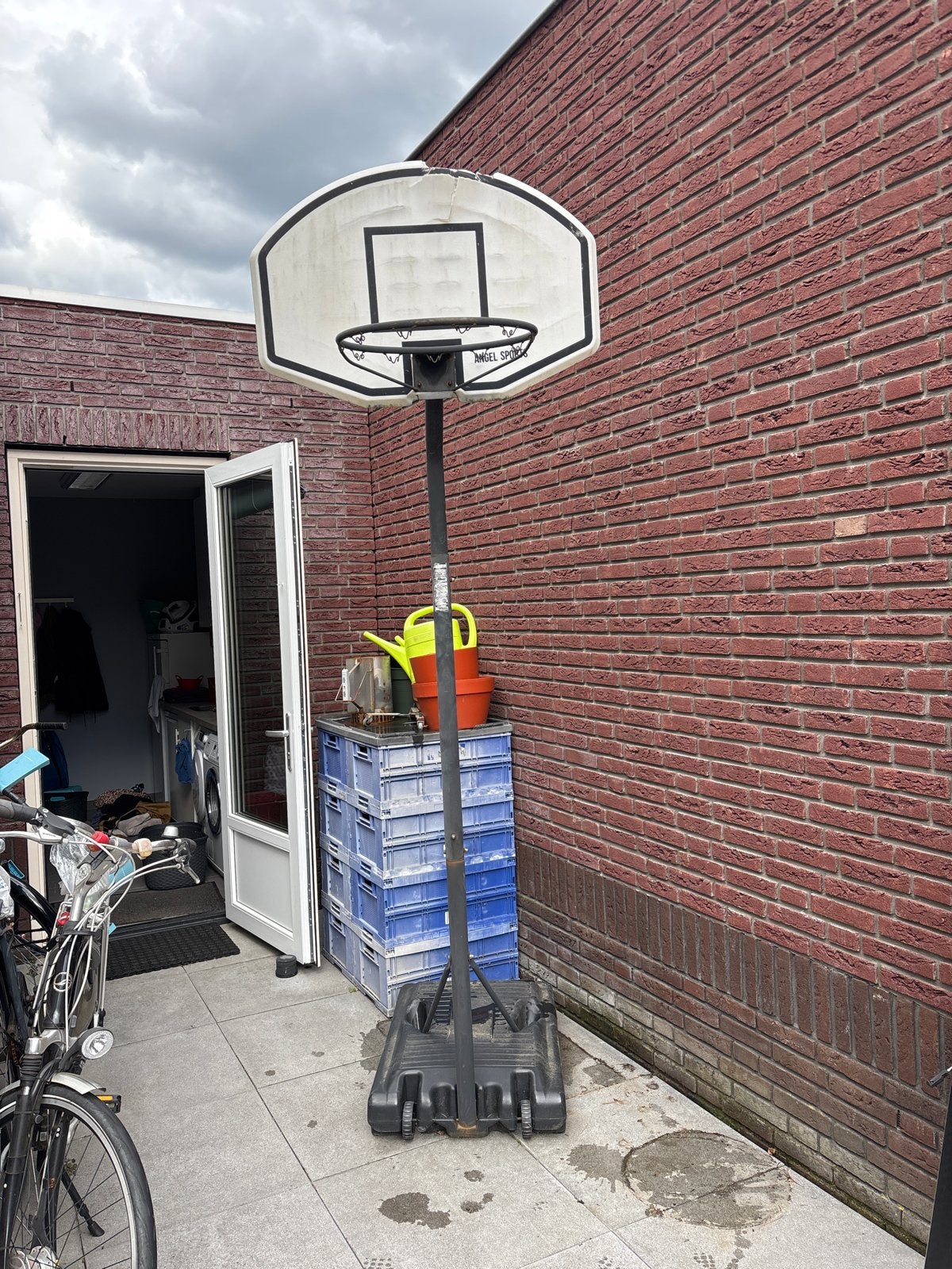 Gratis af te halen basketbal-paal., Sport en Fitness, Basketbal, Ophalen