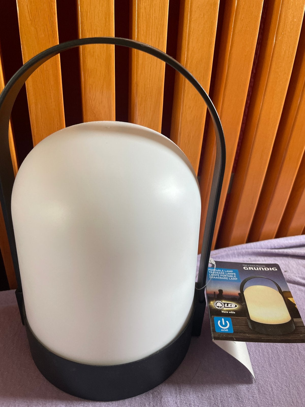 Grundig Draagbare LED Lamp - Warm Wit Licht, Ophalen of Verzenden, Nieuw