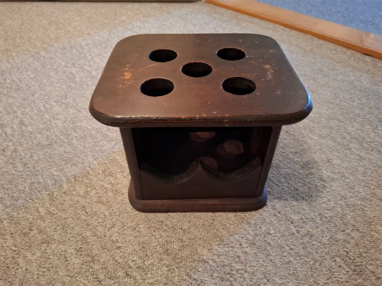 Antieke eiken stoof met 5 gaten, Antiek en Kunst, Ophalen