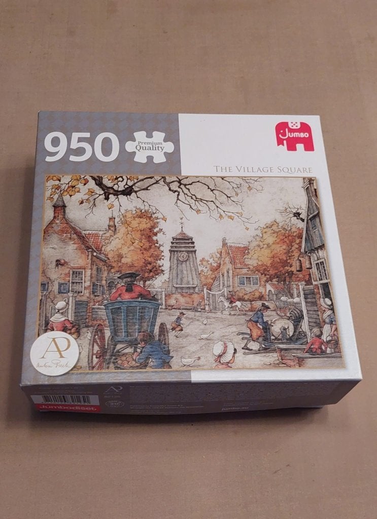 Anton Pieck puzzel, Hobby en Vrije tijd, Ophalen, 500 t/m 1500 stukjes, Zo goed als nieuw, Legpuzzel