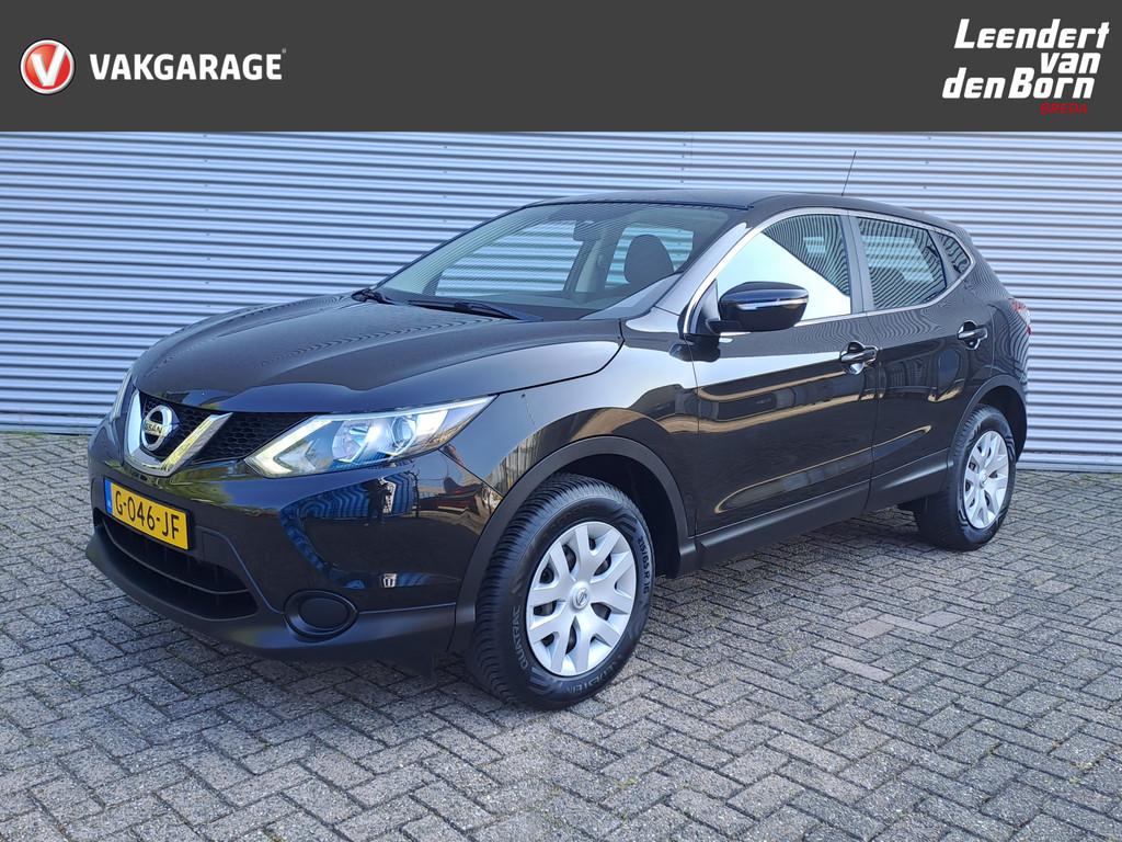 Nissan QASHQAI 1.2 Visia | Trekhaak | Airco | Cruise Control, Voorwielaandrijving, Stof, Gebruikt, 4 cilinders