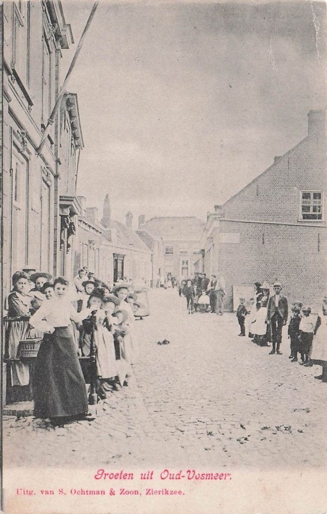 702-434-007 Groeten Uit Oud-Vosmeer, Verzenden, Voor 1920