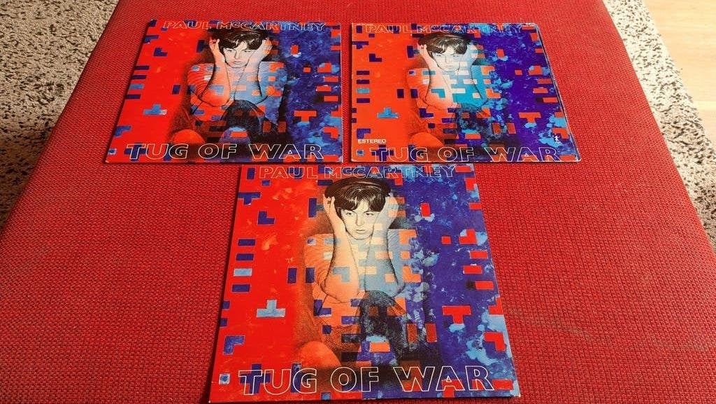 McCartney 3x Tug of war Mexico, USA en Duitsland (Beatles), Ophalen of Verzenden